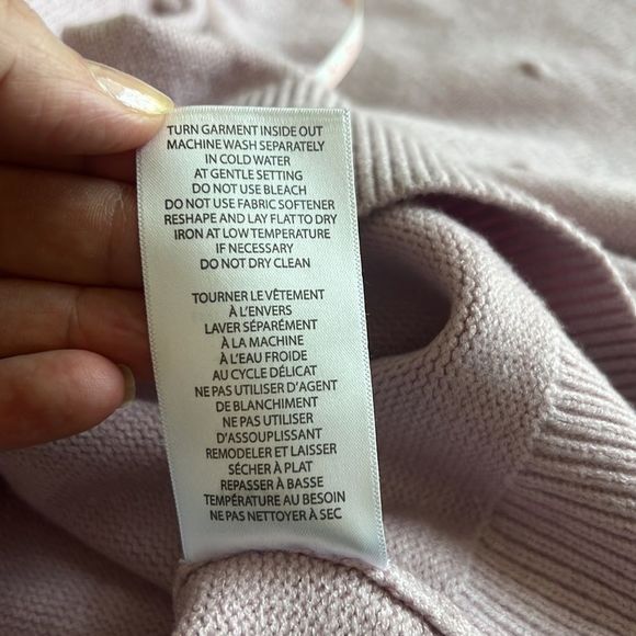 Kendall + Kylie Pink/Lilac Crewneck Sweater
XL, Textured - Picture 9 of 9